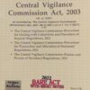 Lexis Nexis’s The Central Vigilance Commission Act, 2003 (Bare Act) - Edition 2022