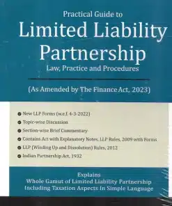 Snow white's Practical Guide to Limited Liability Partnership by PL. Subramanian - 18th Edition 2023