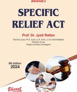 Bharat's Specific Relief Act by Dr. Jyoti Rattan - 8th Edition 2024