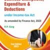 Bharat's Business Exemptions, Expenditure & Deductions by R.P. Garg - 2nd Edition 2023