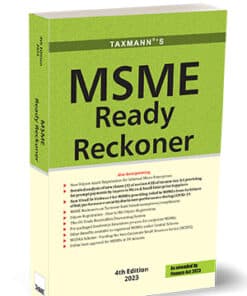 Taxmann's MSME Ready Reckoner - 4th Edition 2023