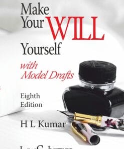 LJP's Make Your Will Yourself With Model Drafts by H.L Kumar - 8th Edition 2022