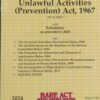 Lexis Nexis’s The Unlawful Activities (Prevention) Act, 1967 (Bare Act) - 2024 Edition