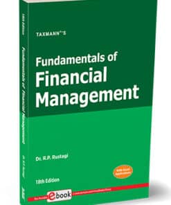 Taxmann's Fundamentals of Financial Management by R.P Rustagi - 18th Edition June 2023