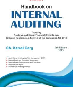 Bharat's Handbook on Internal Auditing by CA. Kamal Garg - 7th Edition 2023