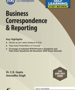 Taxmann's Business Correspondence & Reporting (BCR) by C.B Gupta for May 2023