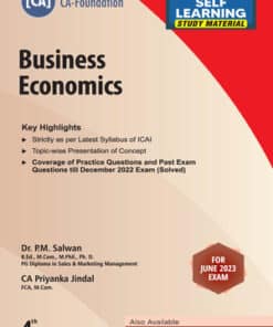 Taxmann's Business Economics by P. M. Salwan for May 2023