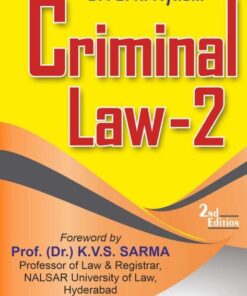 ALH's Criminal Law 2 by Dr. S.R. Myneni