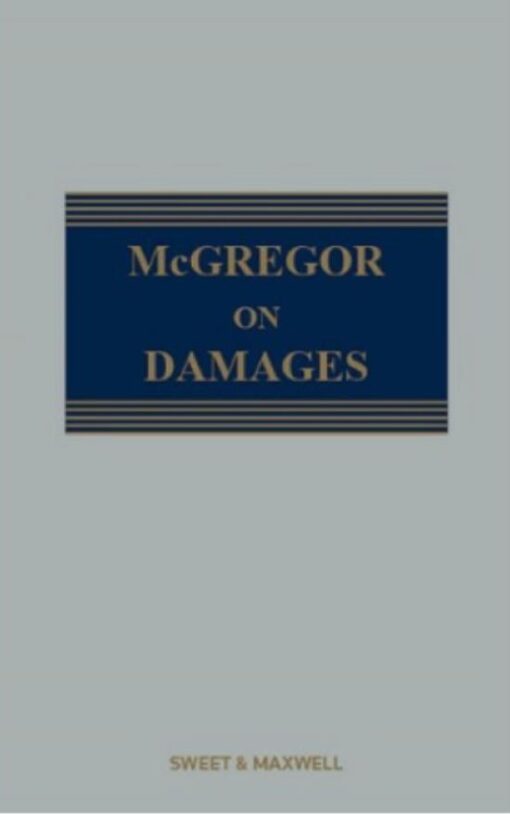 Sweet & Maxwell's Damages by McGregor - South Asian Reprint of the 21st Edition