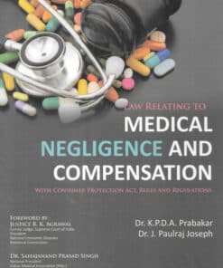 Vinod Publication's Law Relating To Medical Negligence And Compensation by Dr. K. P. D. A. Prabakar - Edition 2023
