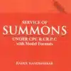 Vinod Publication's Service Of Summons Under CPC & Cr.P.C With Model Formats by Rahul Kandharkar - Edition 2023