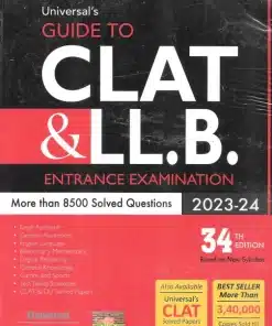 Lexis Nexis’s Guide to CLAT & LL.B. Entrance Examination by Universal - 34th Edition 2023