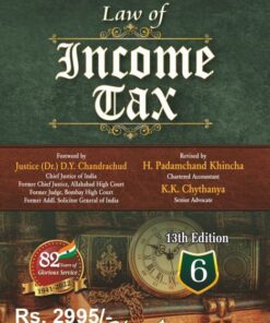 Bharat's Law of Income Tax (Volume 1 to 6) By Sampath Iyengar - 13th Edition 2022
