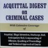 Premier's Acquittal Digest on Criminal Cases (Supreme Court & High Courts) by Sriniwas - Edition 2022