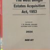 KLH's The West Bengal Estates Acquisition Act, 1953 (Bare Act) - Edition 2024