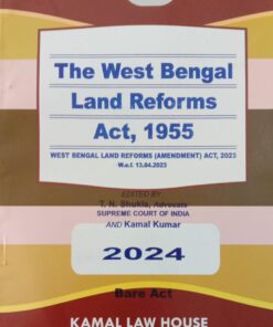 Kamal's The West Bengal Land Reforms Act, 1955 (Bare Act) - 2024