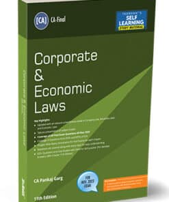 Taxmann's Corporate & Economic Laws by Pankaj Garg for Nov 2023 Exams