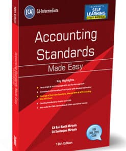 Taxmann's Accounting Standards Made Easy by Ravi Kanth Miriyala for Nov 2023