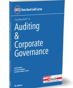 Taxmann's Auditing and Corporate Governance by Anil Kumar - 7th Edition 2024