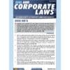 Taxmann's SEBI and Corporate Laws | An Insolvency & Company Laws Weekly for the year 2024 (Jan-Dec)