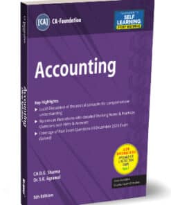 Taxmann's Accounting (Accounts) | Study Material by D.G. Sharma for June 2024