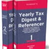 Taxmann's Yearly Tax Digest & Referencer (Set of 2 volumes) - Edition February 2024