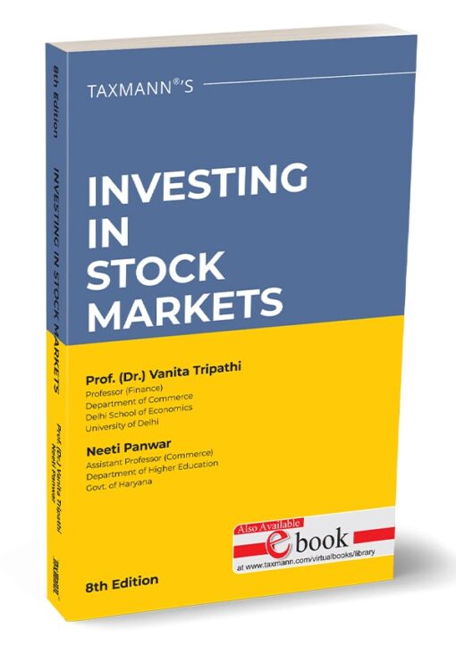 Taxmann's Investing in Stock Markets by Vanita Tripathi - 8th Edition 2024