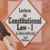 ALH's Lectures on Constitutional Law I by Dr. Rega Surya Rao - 2nd Edition Reprint 2023