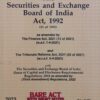Lexis Nexis’s The Securities and Exchange Board of India Act, 1992 (Bare Act) - Edition 2023