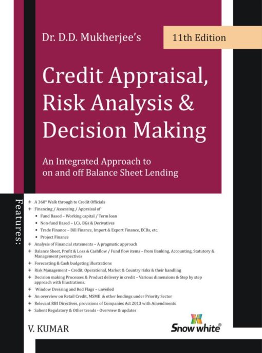 SWP's Credit Appraisal Risk Analysis & Decision Making by Dr. D.D. Mukherjee