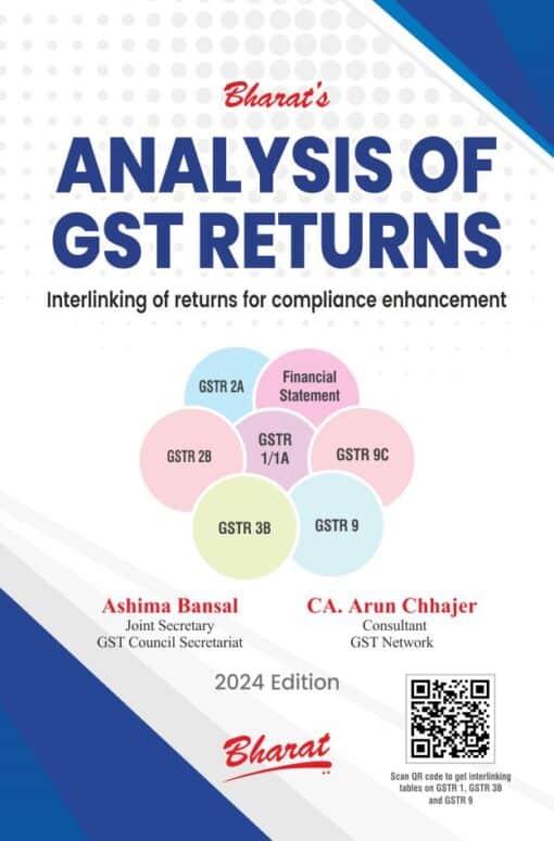 Bharat's Analysis of GST Return by CA. Arun Chhajer - 1st Edition 2024