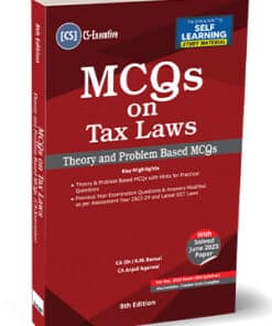Taxmann's MCQs on Tax Laws by K.M. Bansal for Dec 2023 Exams