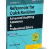 Taxmann's Referencer for Quick Revision | Advanced Auditing & Professional Ethics by Pankaj Garg for May 2024