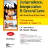 Bharat's Jurisprudence, Interpretation & General Laws by CS Amit Vohra for Dec 2023 Exams