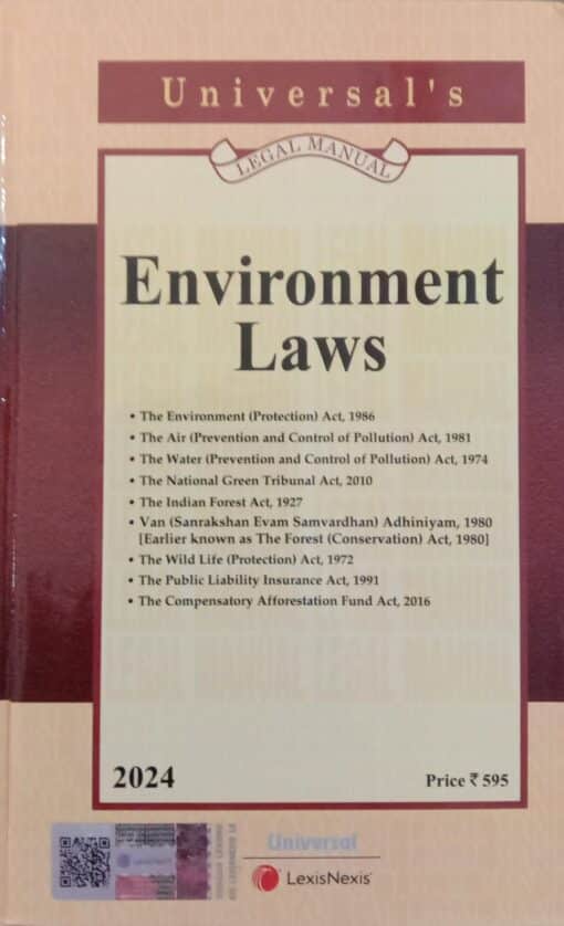 Lexis Nexis’s Environment Laws (Acts only) (Pocket size) (Legal Manual) - 2024 Edition