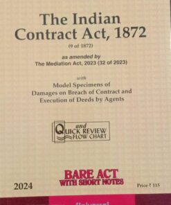 Lexis Nexis’s Contract Act, 1872 (Bare Act) - 2024 Edition