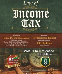 Bharat's Law of Income Tax (Volume 9) By Sampath Iyengar - 13th Edition 2024