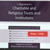 Snow white's Charitable And Religious Trusts and Institutions by S Rajaratnam - 20th Edition 2024