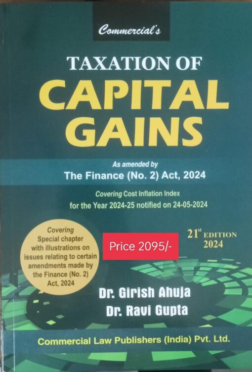 Commercial's Taxation of Capital Gains By Dr Girish Ahuja Dr Ravi Gupta