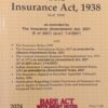Lexis Nexis’s The Insurance Act, 1938 (Bare Act) - 2024 Edition
