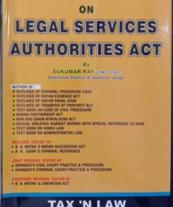TNL's A Treatise on Legal Services Authorities Act by Sukumar Ray