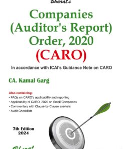 Bharat's Companies (Auditor's Report) Order, 2020 (CARO) By CA. Kamal Garg