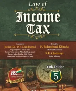 Bharat's Law of Income Tax (Volume 5) By Sampath Iyengar - 13th Edition 2024
