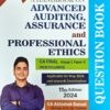Commercial's A Handbook on Advanced Auditing & Professional Ethics (Question Book) by Abhishek Bansal for May 2024