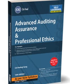 Taxmann's Advanced Auditing Assurance & Professional Ethics (Audit) by Pankaj Garg for Nov 2023 Exams