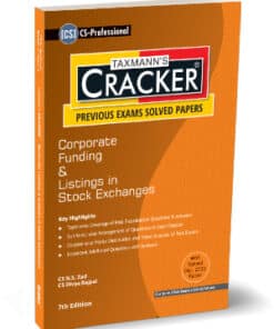 Taxmann's Cracker - Corporate Funding & Listings in Stock Exchanges by Divya Bajpai for June 2024