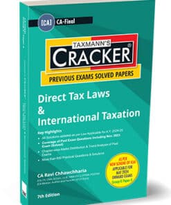 Taxmann's Cracker – Direct Tax Laws & International Taxation by Ravi Chhawchharia for May 2024