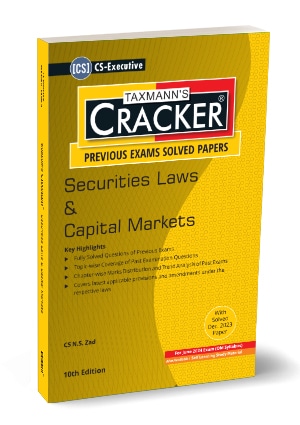 Taxmann's Cracker - Securities Laws & Capital Markets by N.S Zad for June 2024