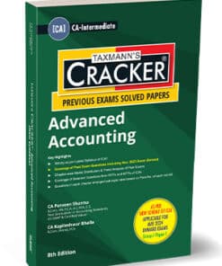 Taxmann's Cracker - Advanced Accounting by Parveen Sharma for May 2024