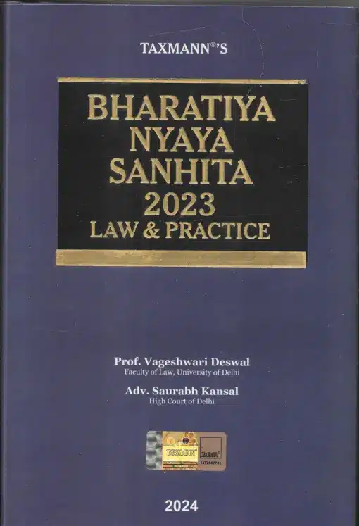 Taxmann's Bharatiya Nyaya Sanhita 2023 | Law & Practice by Vageshwari Deswal